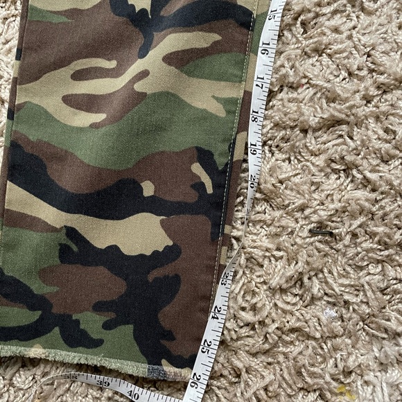 Rag & Bone camouflage pant Buckley frayed hem size 25 - Picture 12 of 13